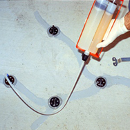 Crack injection equipment