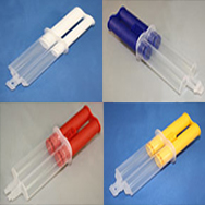 Two part syringes